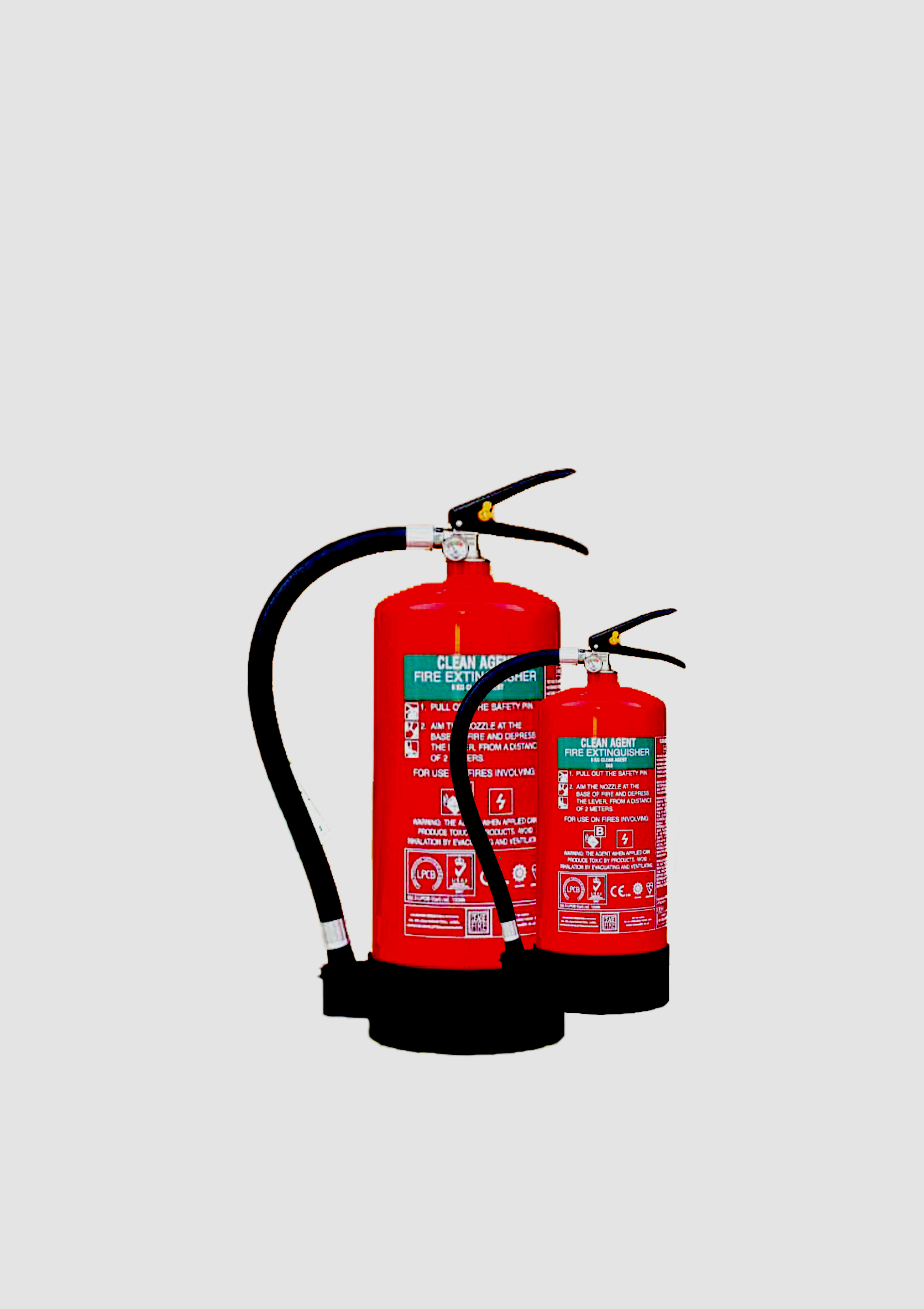 CLEAN AGENT FIRE EXTINGUISHER